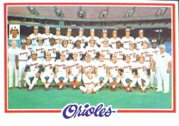 1978 Topps Baseball Cards      096      Baltimore Orioles CL